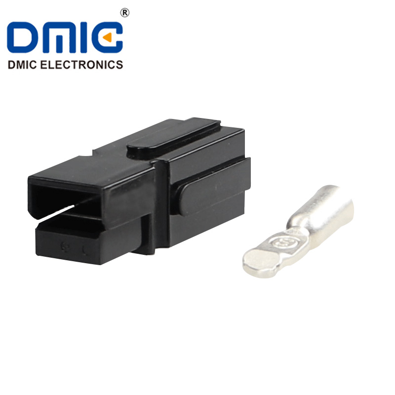 75A 600V Black Unipolar battery  connector