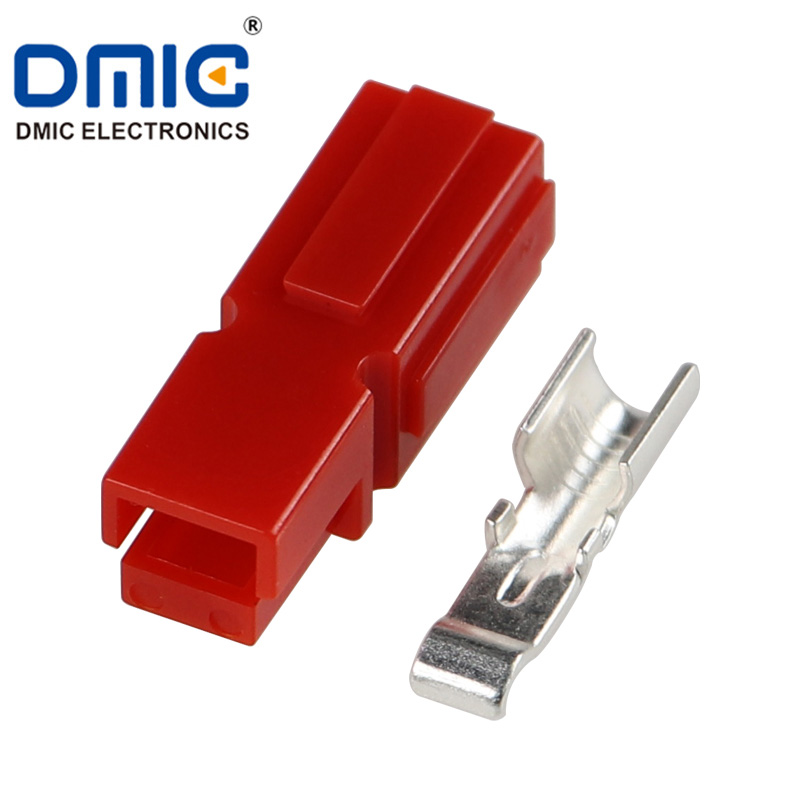 45A Red Single pole quick connect battery connector