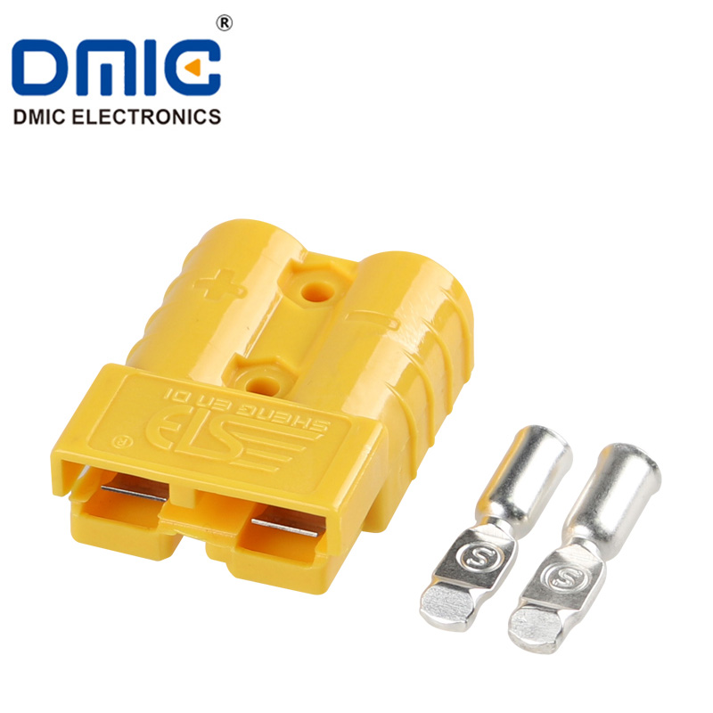 50A 600V Yellow 2 Way Battery Anderson Connector