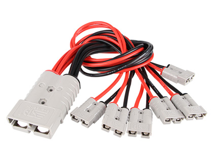 Empowering Connections: Introducing the 350A 600V 2-Way Battery Connector One Drag Six Harness