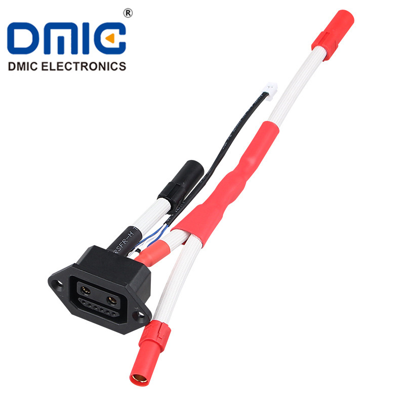 2+6Pin E Bike Charging Connector Battery Plug High Current wire