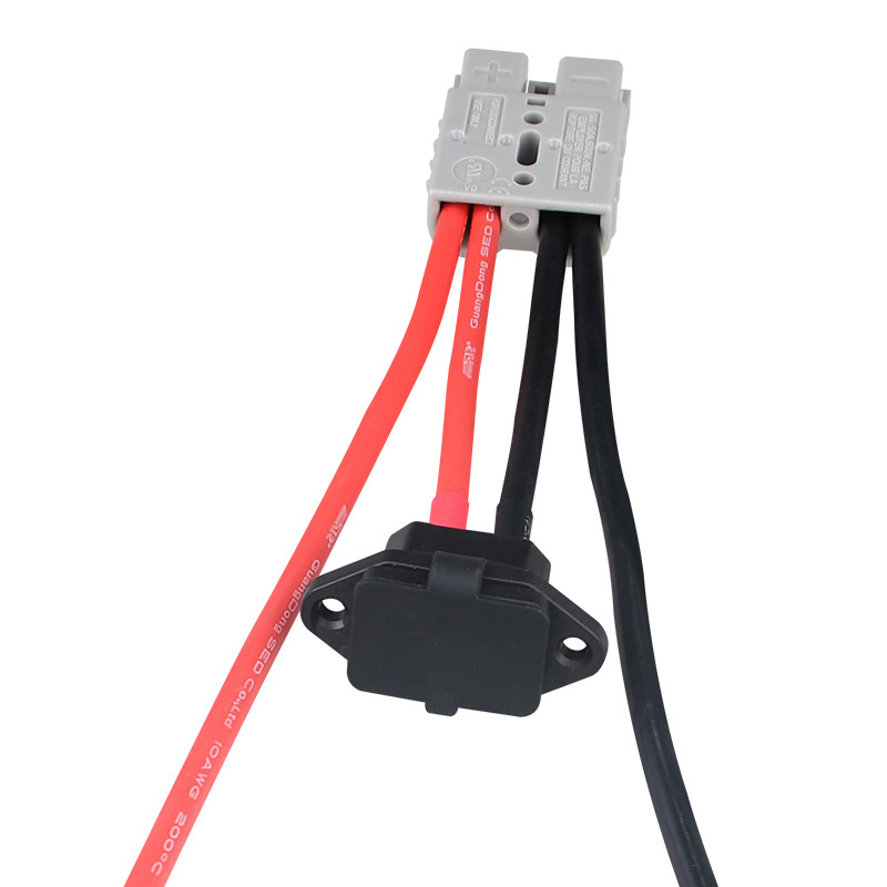 Factory-made dual head EV power cables